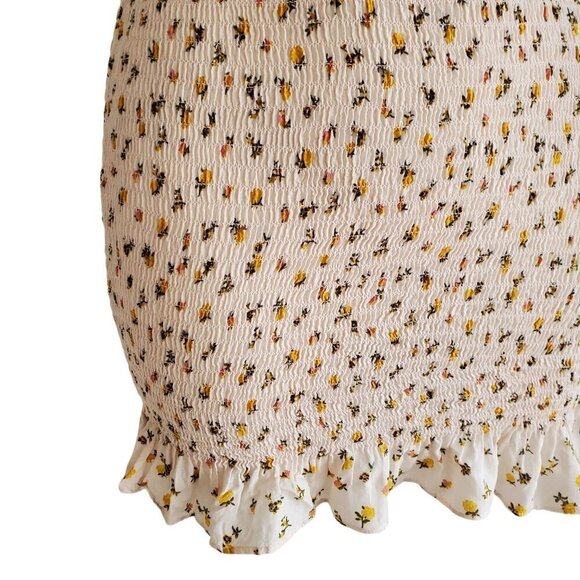 Free People Bella Smocked Slip Style Mini Dress Taylor Swift Size XS - Picture 6 of 12